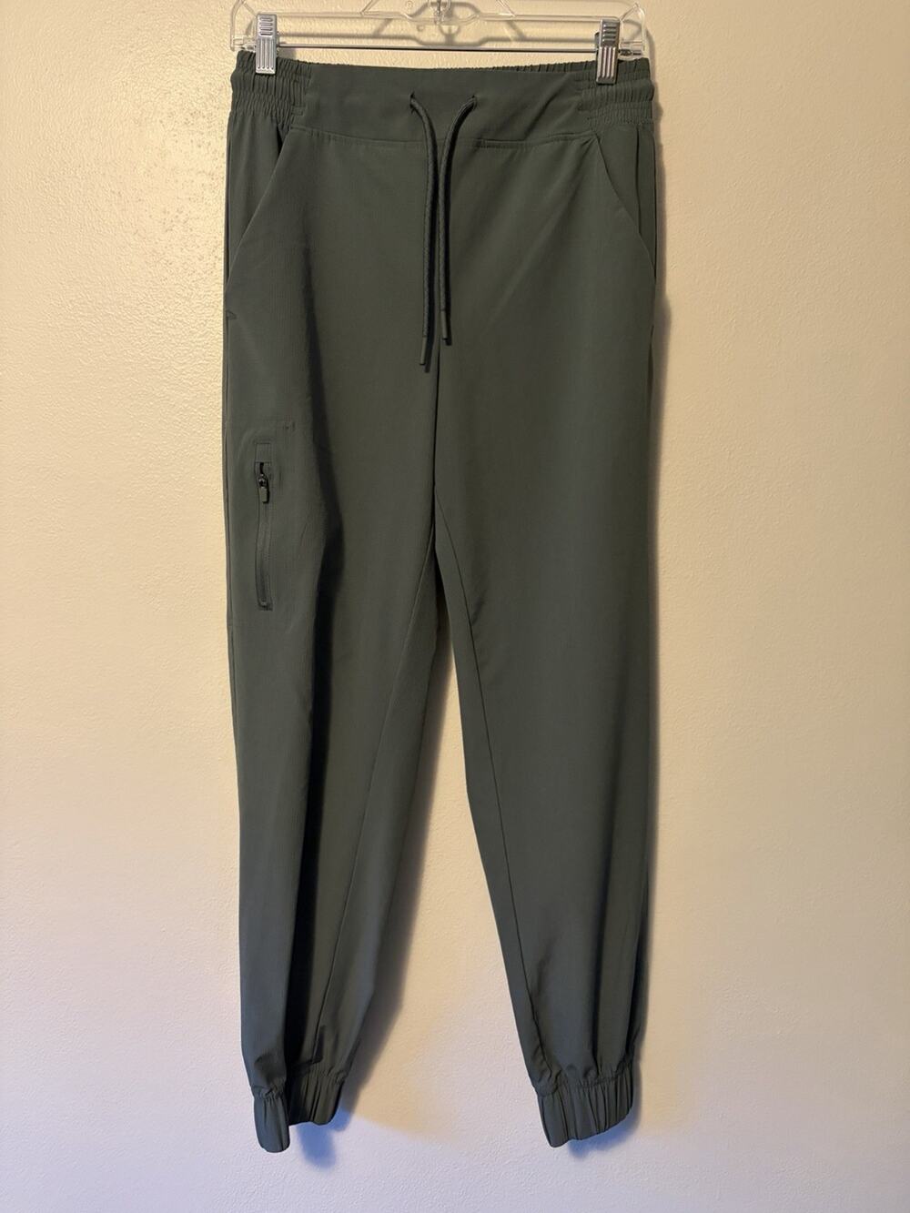 Eddie Bauer Poplar Jogger Womens Small Green Ripstop Force Pro Pants Outdoor
